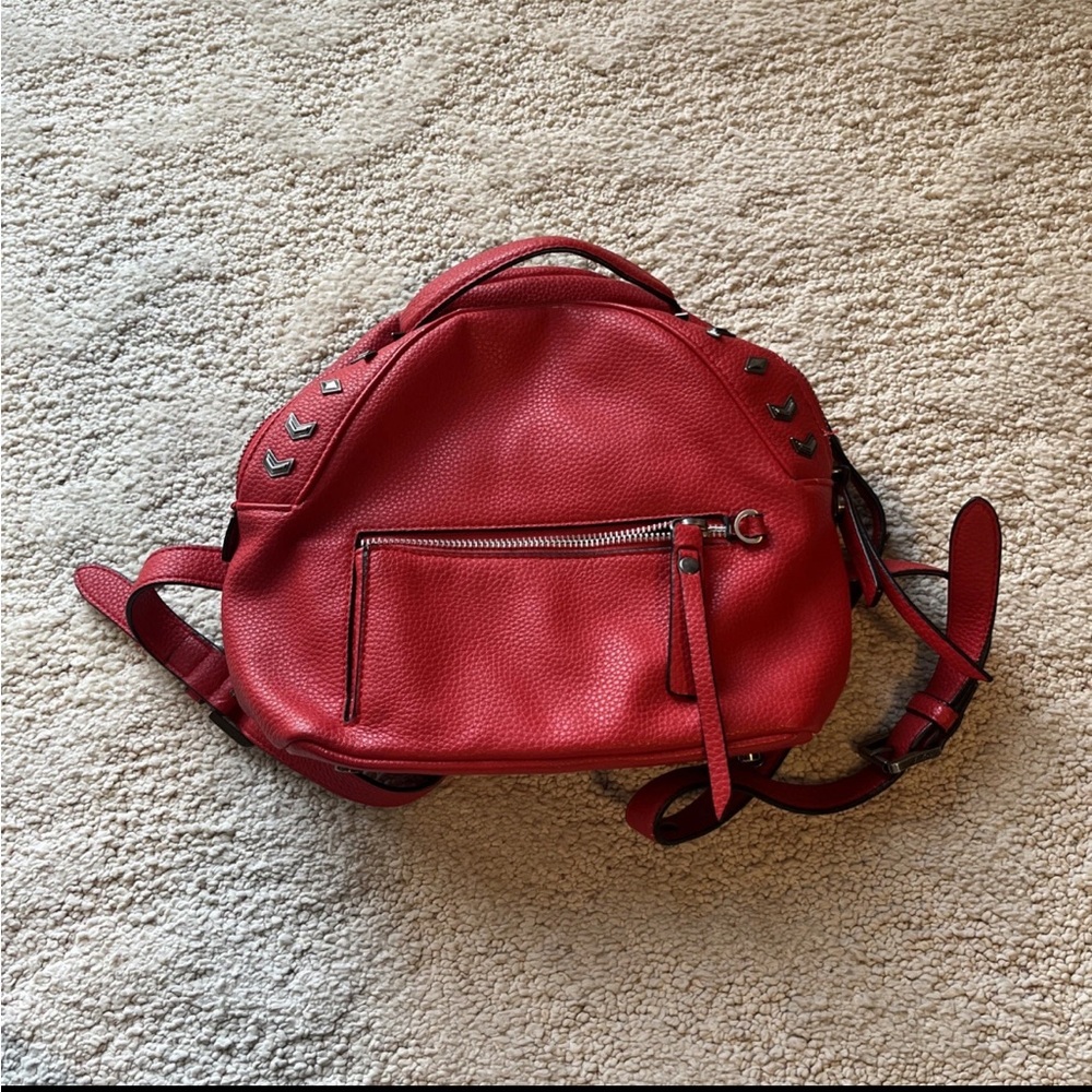 Sam Edelman Vibrant Red Backpack